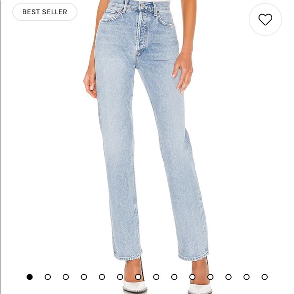 New Agolde Lana Jean in Riptide - Picture 1 of 10